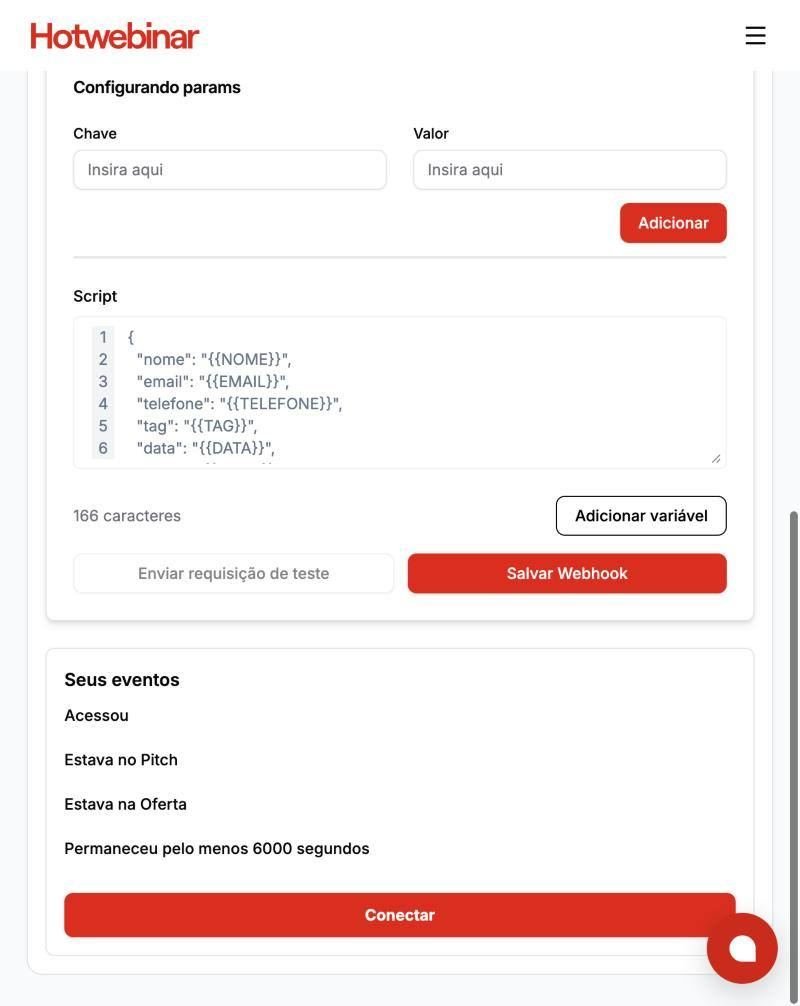 Etapa 9 · Script e eventos
