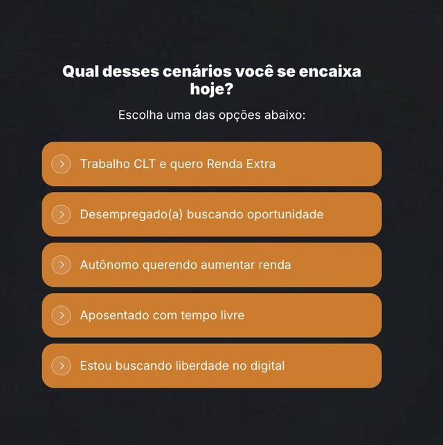 Pergunta de cenário